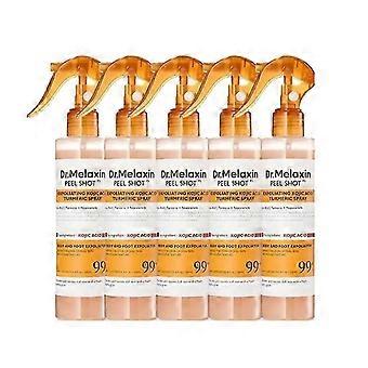 1-5x PEEL SHOT GLOW EXFOLIANT KOJIC ACID TURMERIC SPRAY 200ml