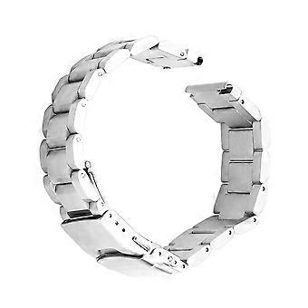 Silbernes Edelstahl-Uhrenarmband als Ersatzarmband – modisches Accessoire
