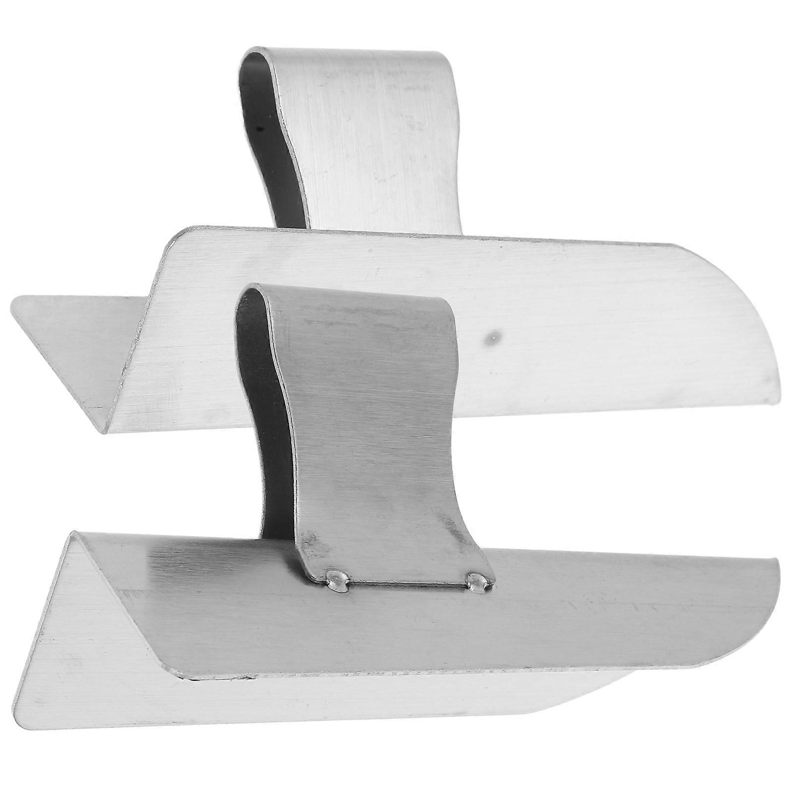 Silver Corner Trowel Drywall Tool for Efficient Plastering 2Pcs