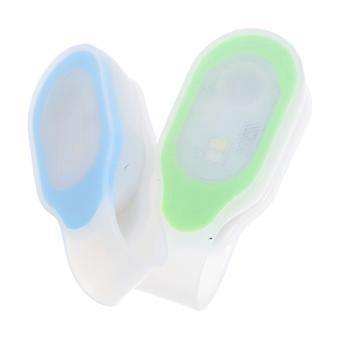 LED Magnetic Clip Flashlights for Nursing Night Use 2Pcs Hands
