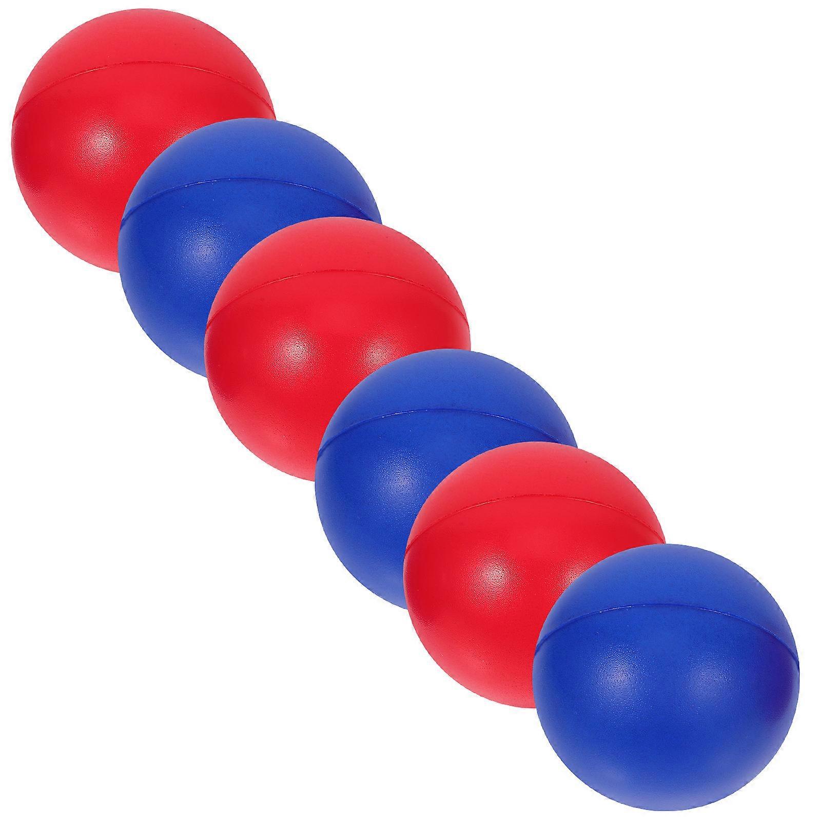 Colored Beach Paddle Ball Replacement PU Balls for Playing 18Pcs Pack