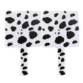 Small Travel Mirror Handheld compatible with Girls and Women 2Pcs