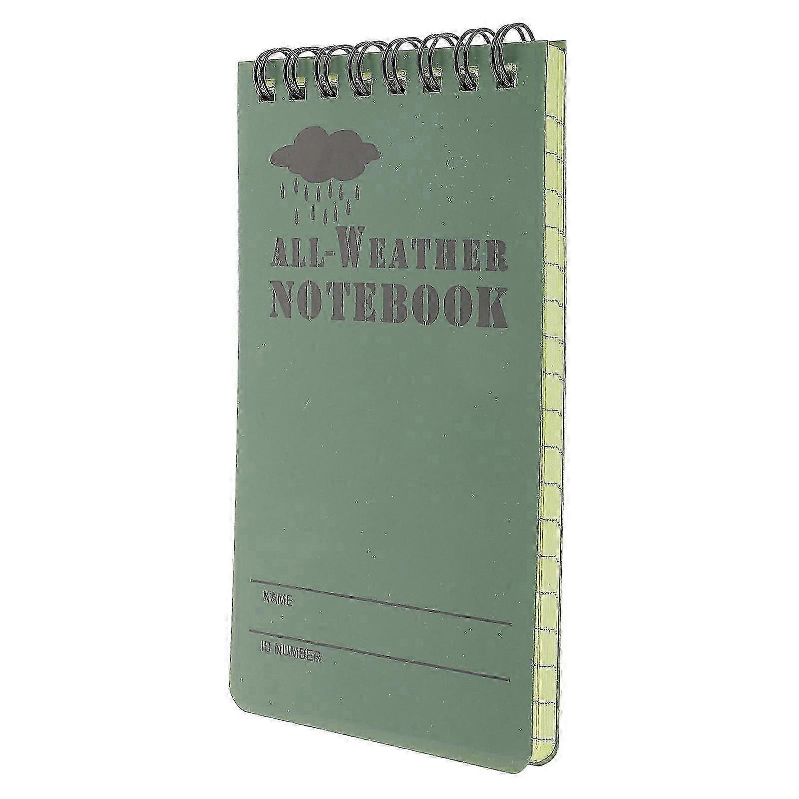Waterproof Convenient Notebook for Taking Notes Spiral Lined Notebook Portable