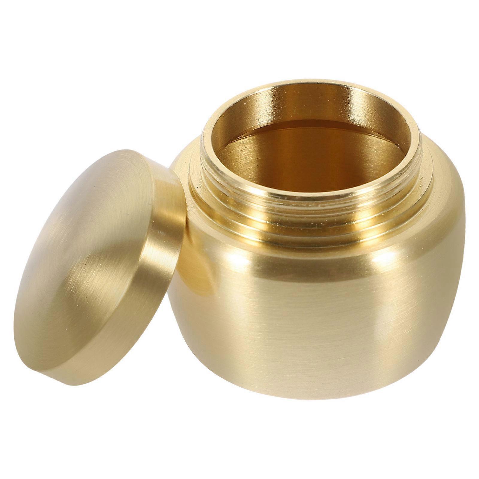 Ash Box Copper Container for Storage Use Mini Canister