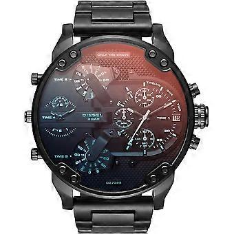 Diesel DZ7395 Mr. Daddy 2.0 Chronograph Black IP Bracelet