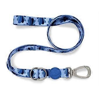 More so Dog Leash Recycled Splash Blue 75-230x1.5 cm