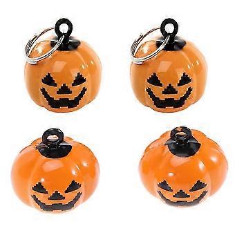 Clochettes pour animaux de compagnie en forme de citrouille, lot de 12.