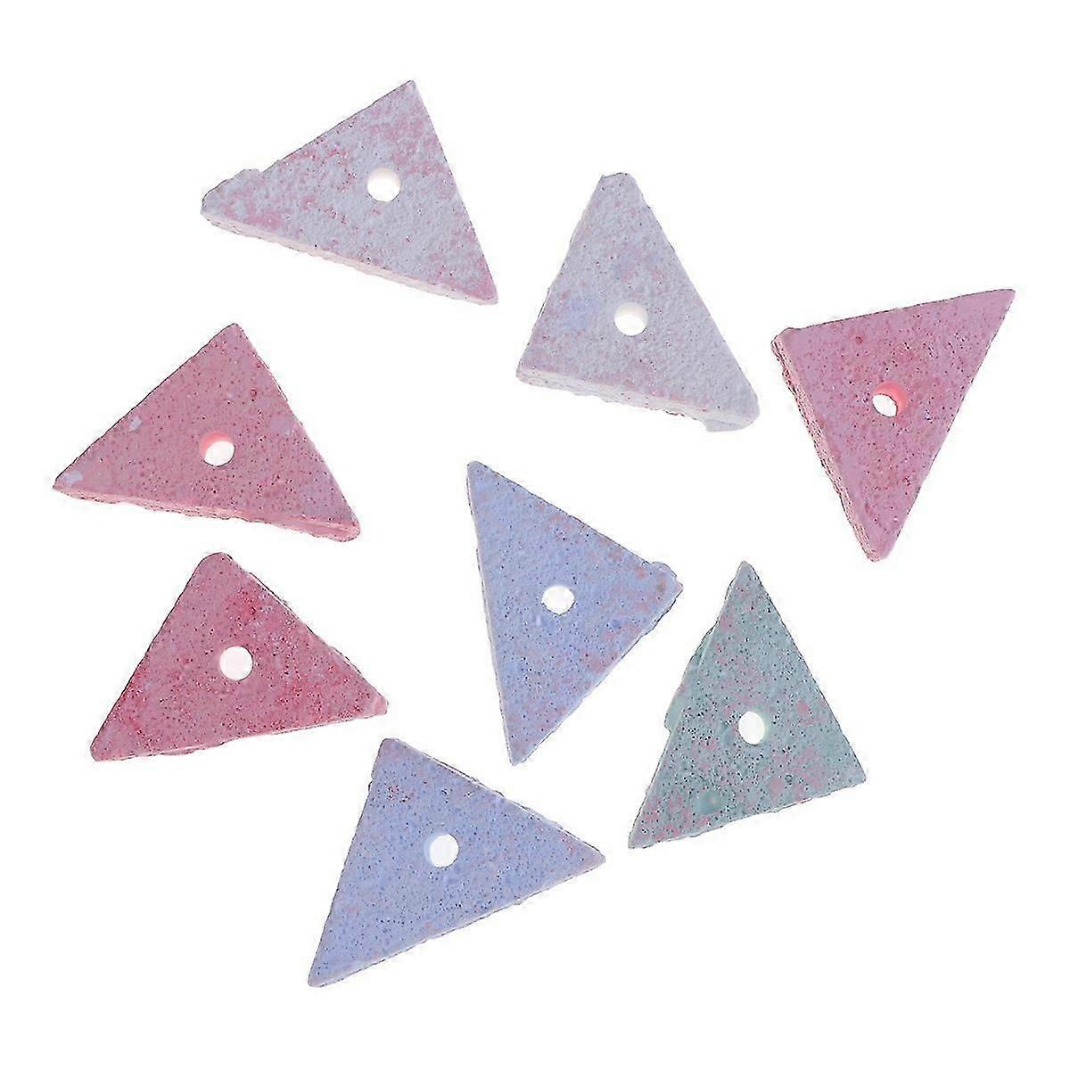 Small Animal Chews Triangular Grinding Stone for Teeth Grinding 15Pcs