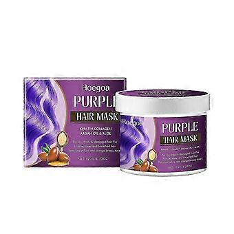 Purple Brightening Hair Mask - Enhances Color, Nourishes , Softens in 10 Minutes