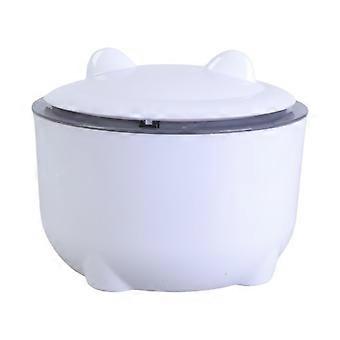 Multiuse Cats Litter Bin Trash Can with Press Type Lid Great for Maintaining and Freshed Air Indoor Home Use
