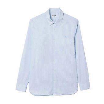 Lacoste Herren kariertes Popelinehemd