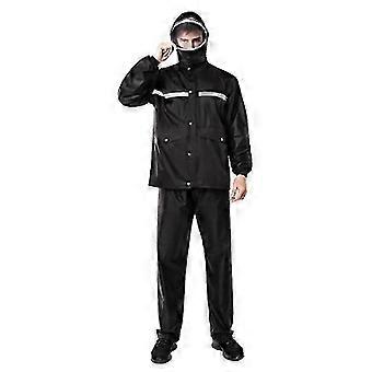 Moto imperméable Rain Suits Hommes Double Couche Épaissi Cyclisme Couverture Complète du Corps Vêtements de Pluie, Rouge, xxL-Good