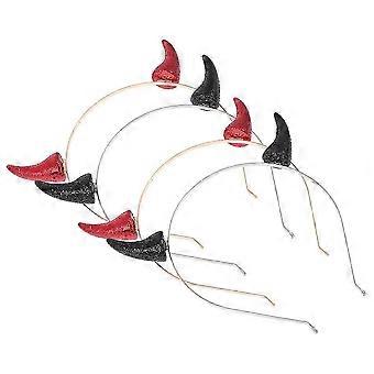 Blandade färg Halloween Party Pannband för inredning Bekväma Cosplay Tillbehör 4PCS Zink Alloy