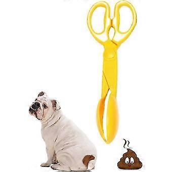 2026KJ-Poop Scooper Bags For Dog Litter Picker Dog Cat Poo Bags Pet Waste Scoop,Yellow