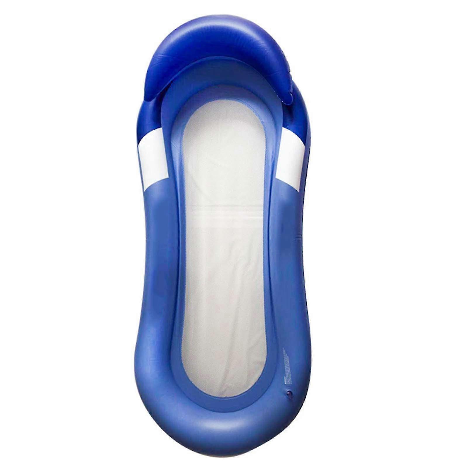 Inflatable Tanning Pool Lounge Float Water Hammock Pool Rafts Floaties for Summer Beach Oceans