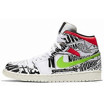 Jordan 1 Mid All Over Logos 554724-119