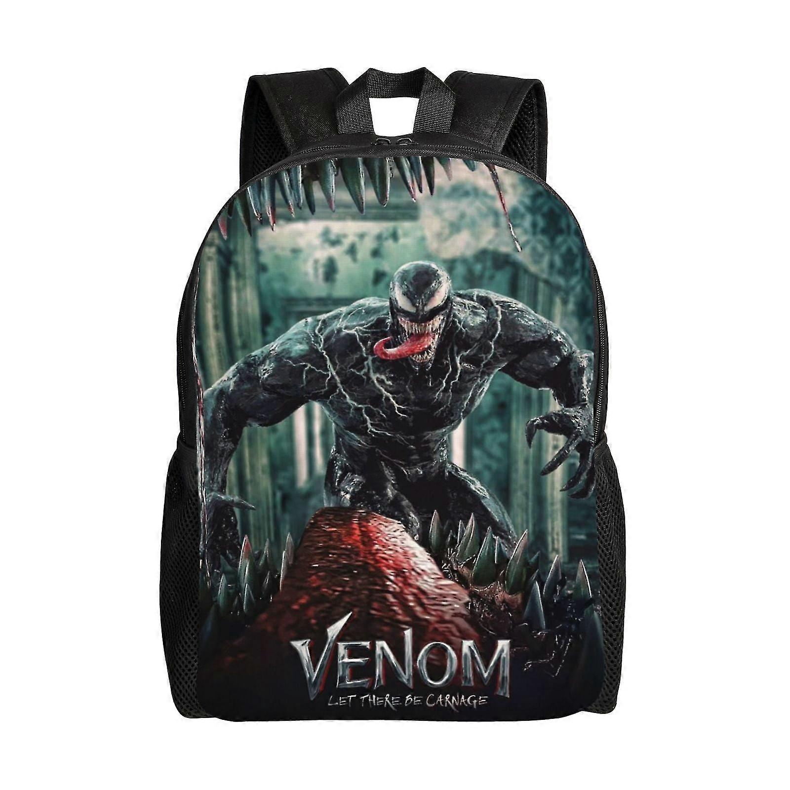 SJ1630 Venom Çocuk Sırt Çantası Okul Çantası İlkokul Öğrencileri Kitap Çantası