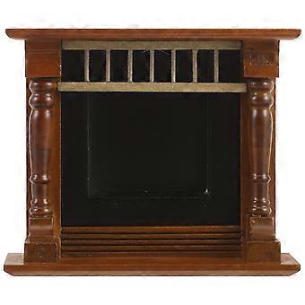 Decorative Wood Fireplace Model for Decoration Miniature Doll House