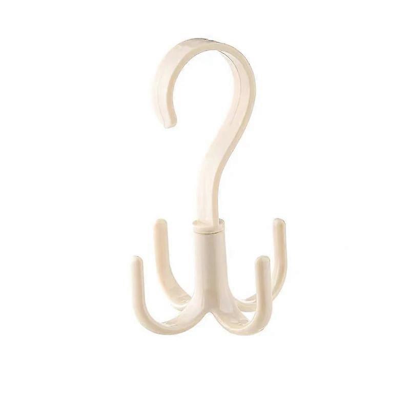Four-Claw Hook Multi-Functional Multi-Purpose Movable Rotatable Hanging Bag Hat Scarf Dormitory Storage Punch-Free