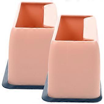 Cat Litter Scoop Holder Plastic Convenient Storage 2Pcs Pink Pet Stands