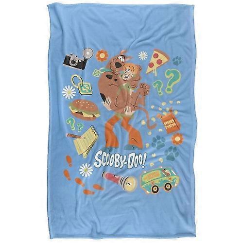 Scooby Doo Food Soft Touch Blanket
