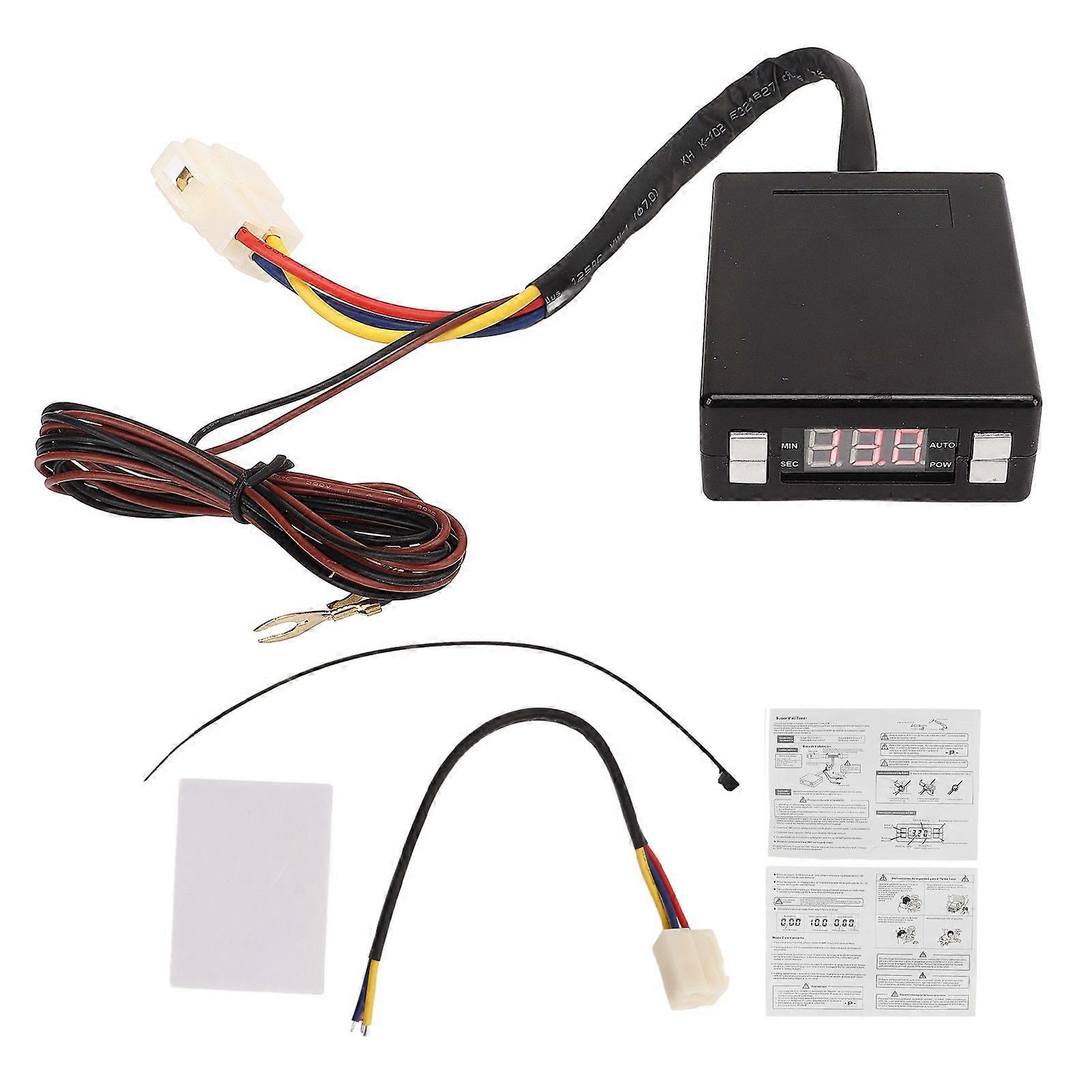 Digital turbo timer for auto flameout protection