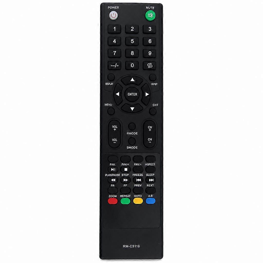 TV Remote Control Compatible with JVC RM-C3116, No Setup Required  MOS