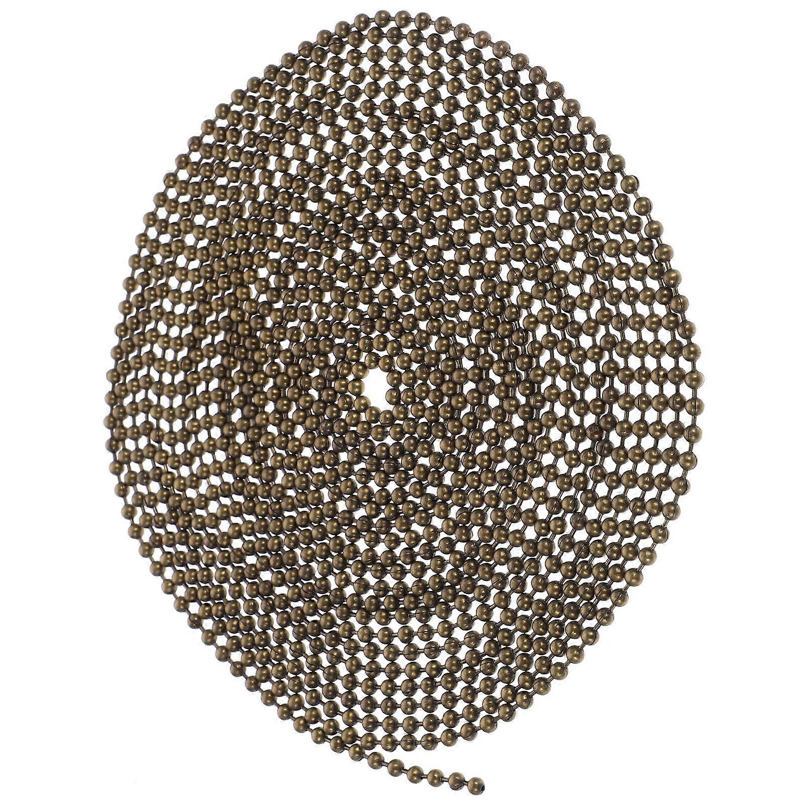 Dark Brown Metal Pull Chain Extender for Ceiling Fan Control
