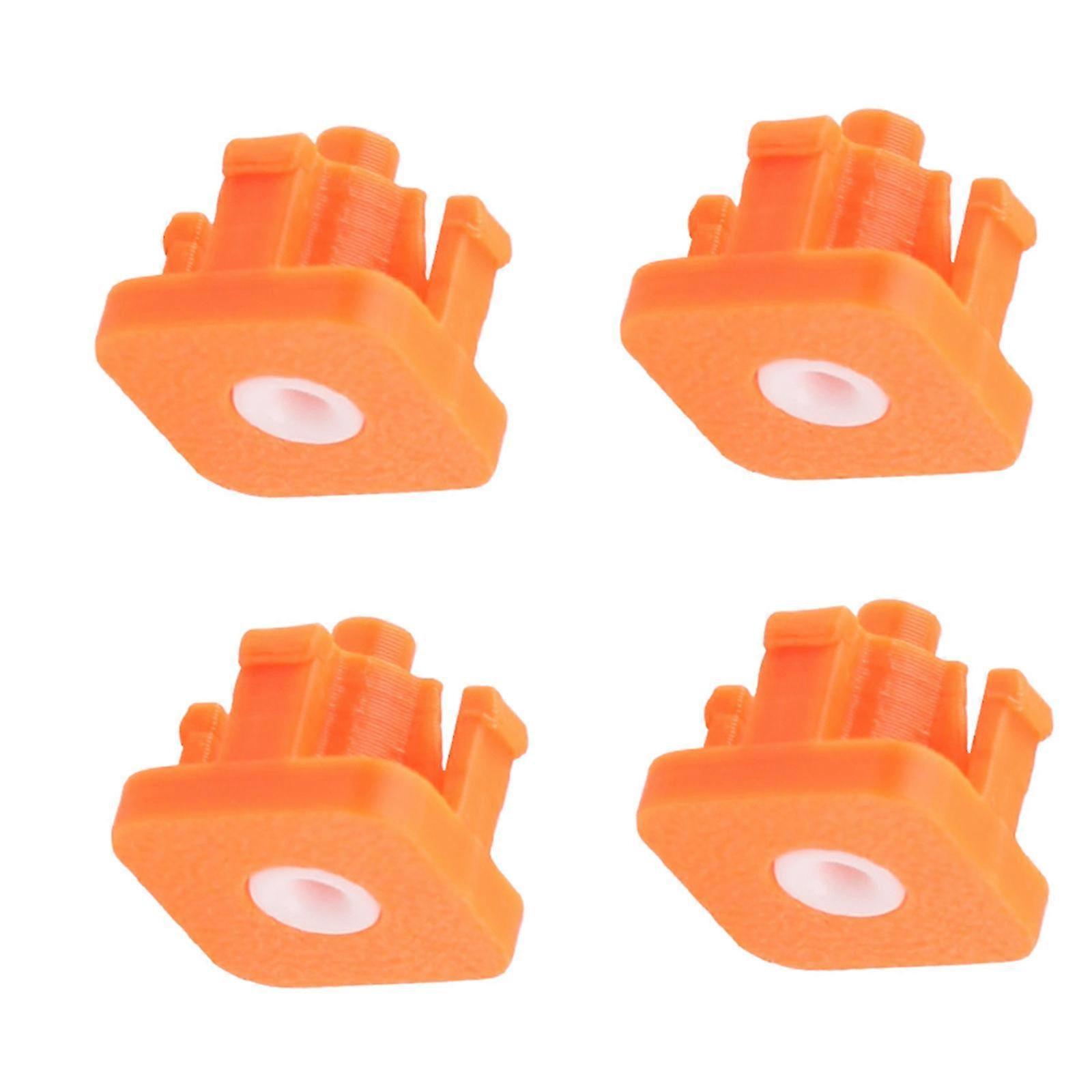 4Pcs Printer Nozzle Guard Ceramic Heat Resistance Feed Protector Easy Installation compatible with S1C 3D Printer Multicolor