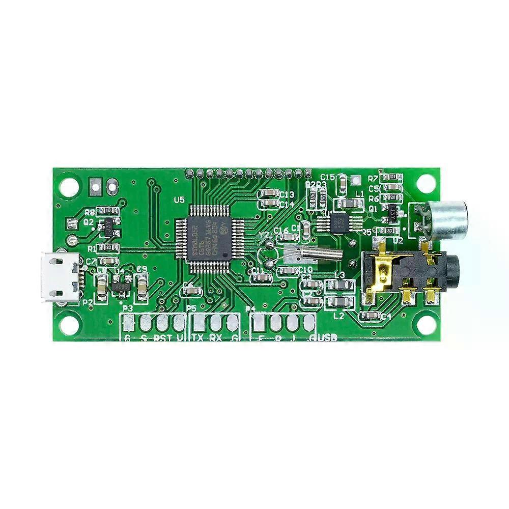 FM Transmitter/Receiver Module DSP PLL DC 3V-5V 87-108MHz Stereo Wireless Microphone Board Multi-function Frequency Modulation