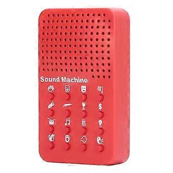 Funny Sound Effects Machine Funny Sound Maker Machine with 16 Sound Effects Portable Electronic NoveRed Not emo0901