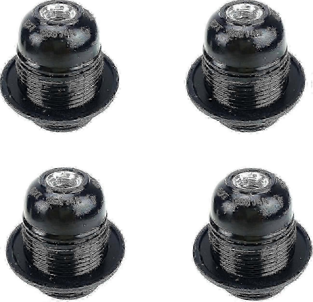 4 Pieces E27 Light Bulb Socket, Plastic Solid Light Bulb Socket, E27 Light Bulb Socket f54