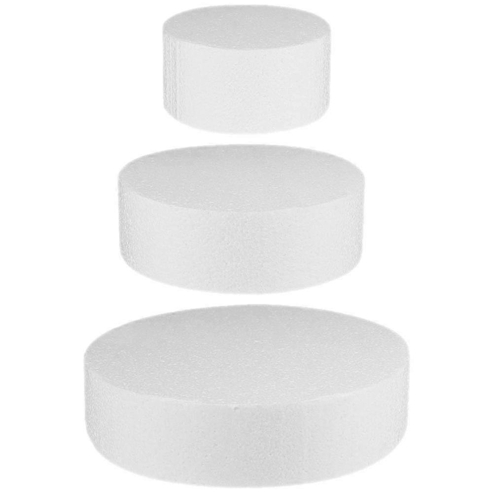 3Pcs Fake Cake Model Multi-function Cake Dummy DIY Cake Model Cake Decoration Foams Model