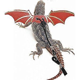 Adjustable Soft Leather Reptile Harness