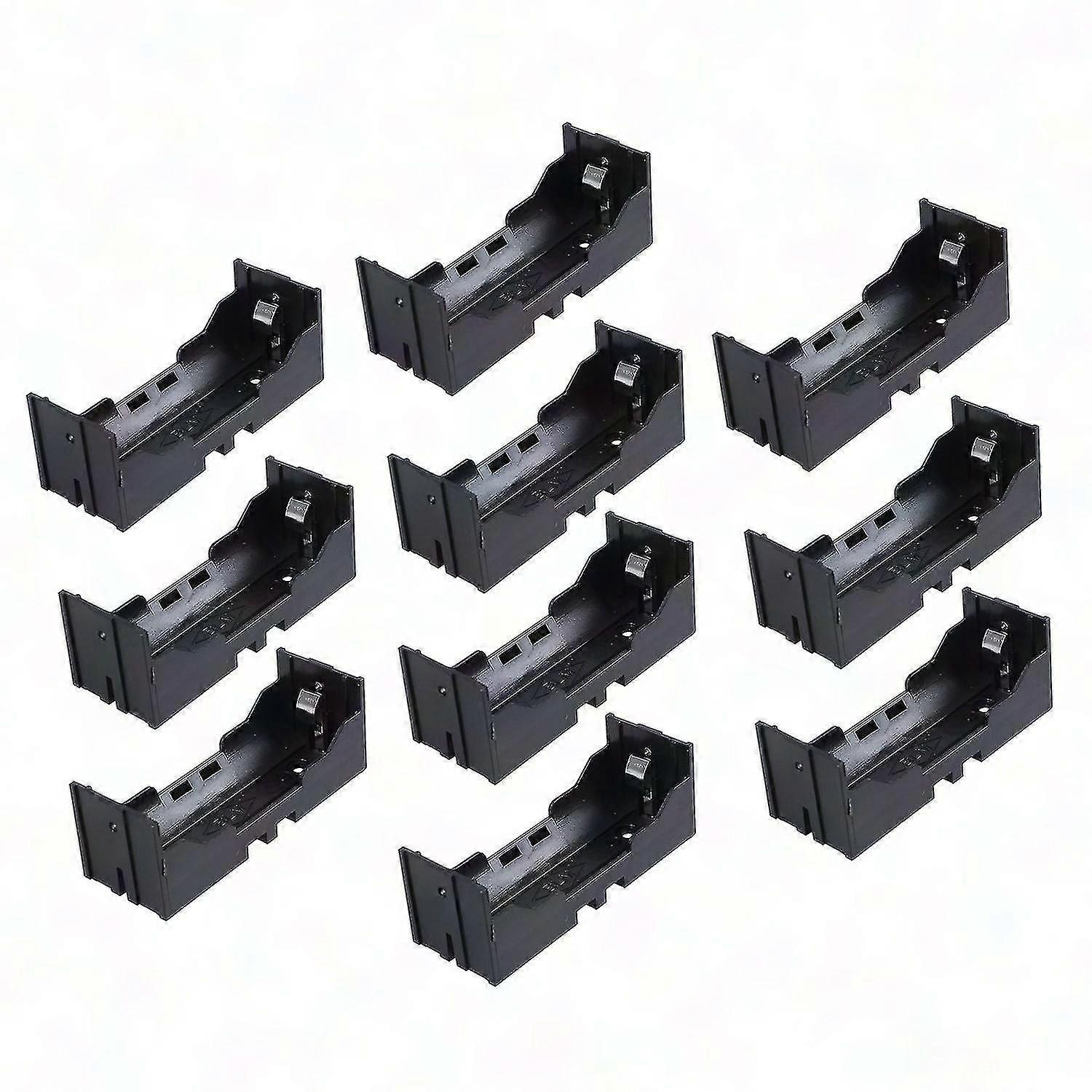 Plastic 26650 Battery Holder Case Storage Box - 10 Pack