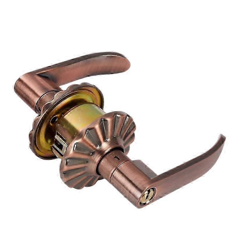 Antique Copper Lever Handle Lock