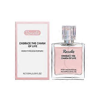 2pcs Eternal Peony Fragrance Perfume, Releases Natural Fragrance, Long-lasting Scent, Creates a Charming Atmosphere for Dates