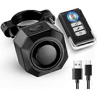 Vibrational Bike Alarm, USB-C Rechargeable, Adjustable Volume and Sensitivity
