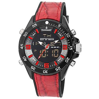 Radiant new traveler Analog/Digital Quartz Men's Watch with RA346602 Cowskin Bracelet
