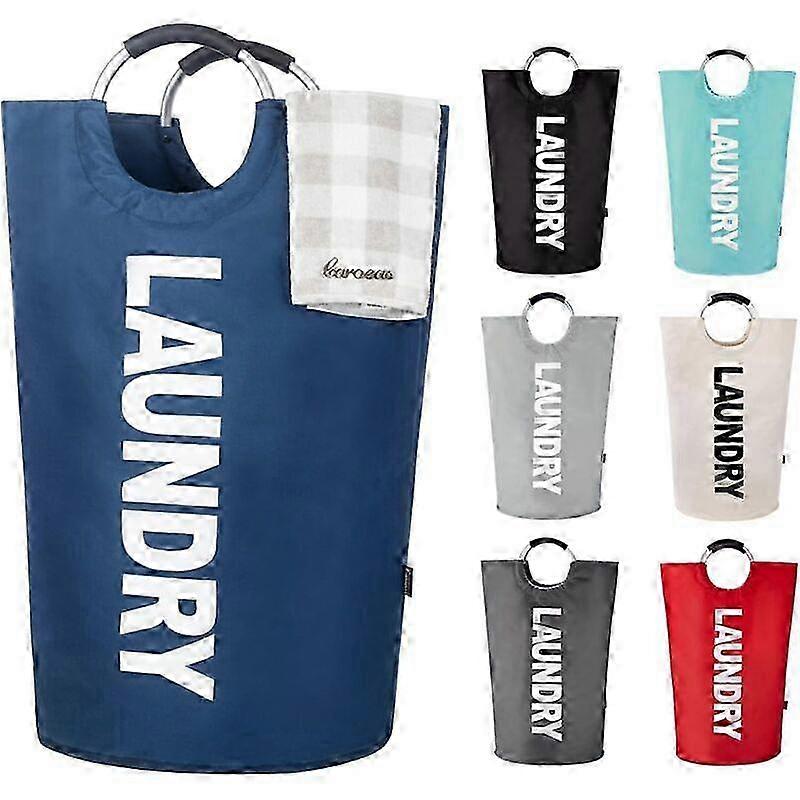 125L Waterproof Fold-Flat Laundry Storage Bin