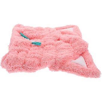 Absorbent Hair Dry Towel Cartoon Cat Ear Hair Towel Wrap Soft