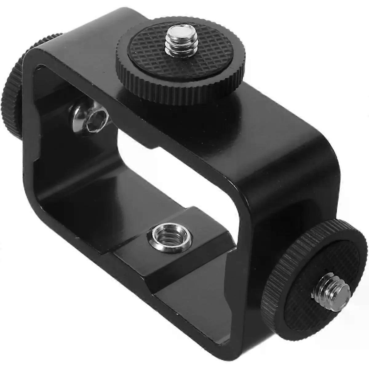 Cold Shoe Flash Bracket with 1/4 Inch Mounts for Cameras