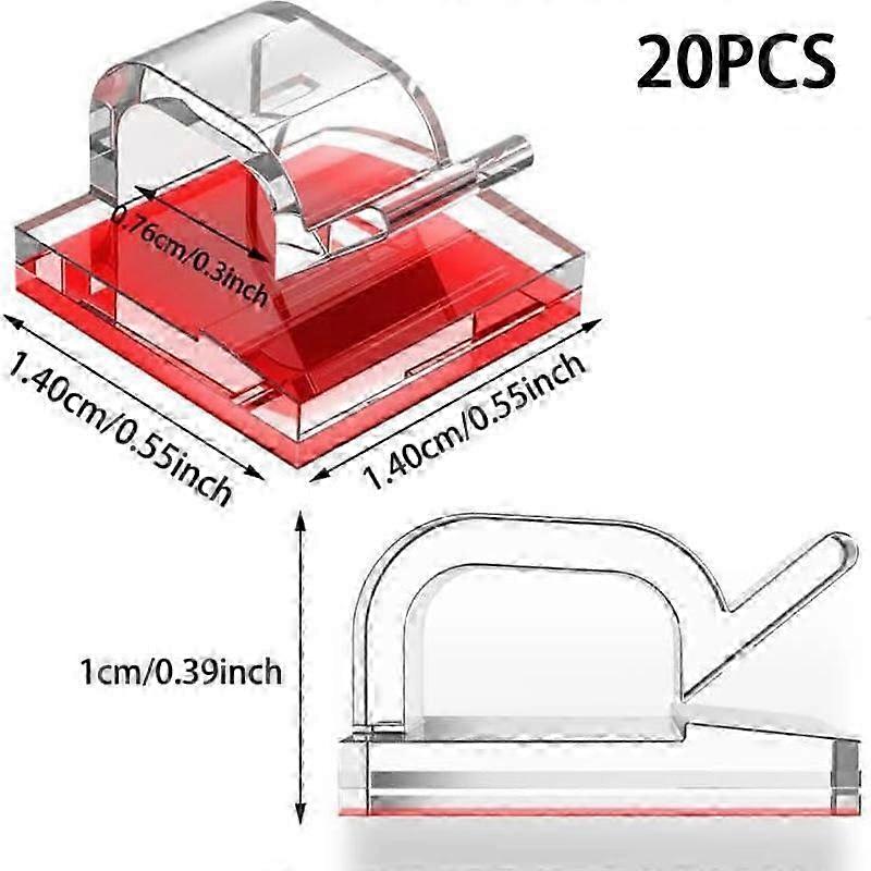 Durable Polycarbonate Wire Clamp Set