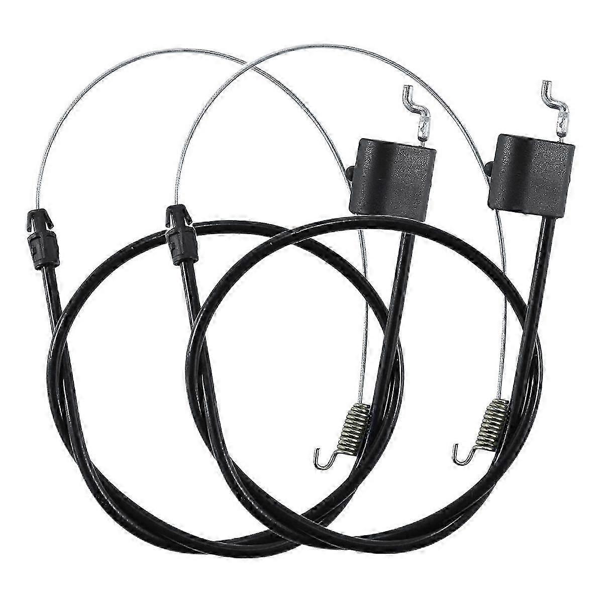 44-Inch Clutch Cable Kit Black Silver
