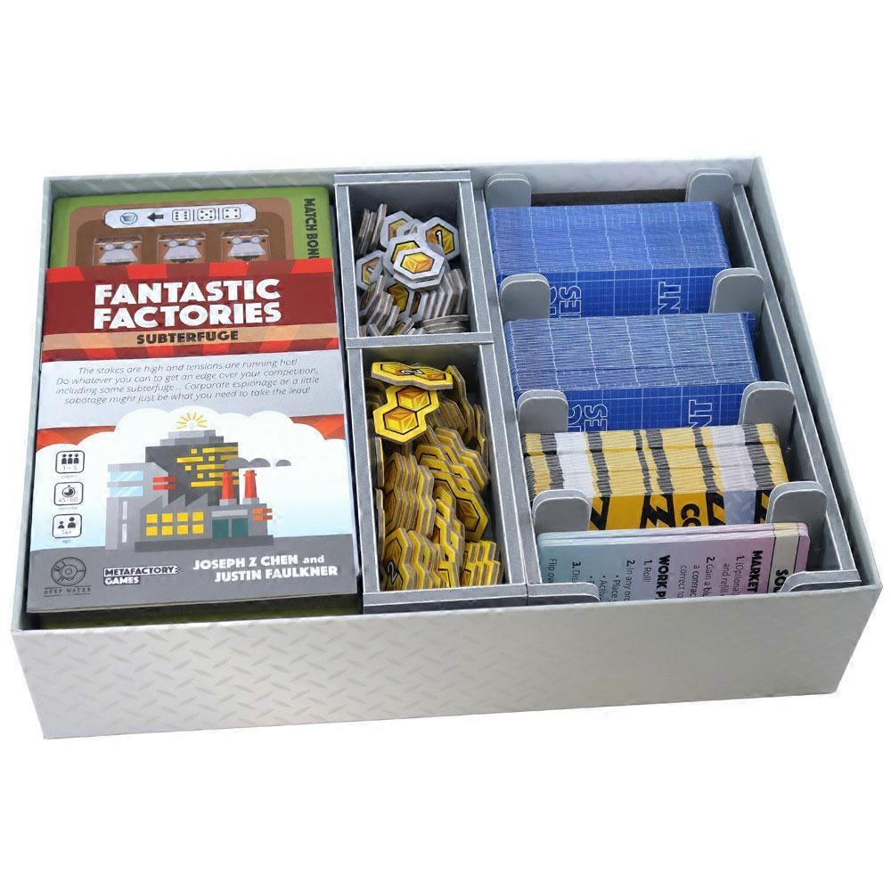 FANTASTIC FACTORIES  Folded Space Game High Quality Insert for Efficient Storage