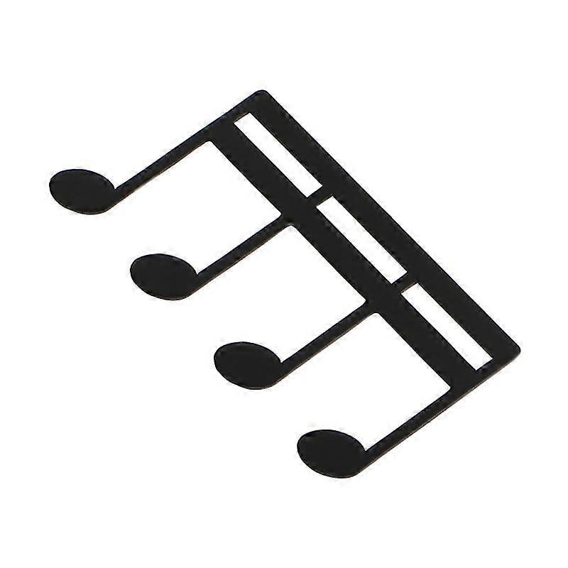 Slim Metal Sheet Music Holder Note Style