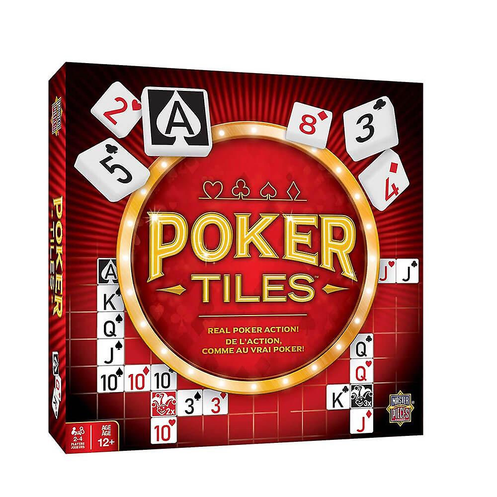 Masterpieces Poker Tiles Strategy Theme Interactive Contemporary Board Game