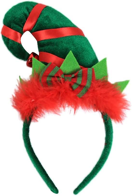 Elf Hat pannebånd for julekostyme tilbehør
