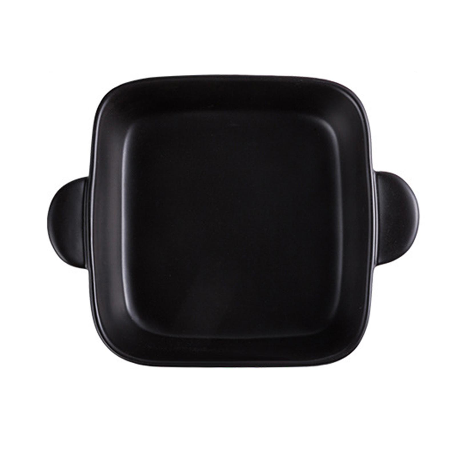 Porcelain Bakeware Set For Cooking, Ceramic Round  Baking Dish Lasagna Pans