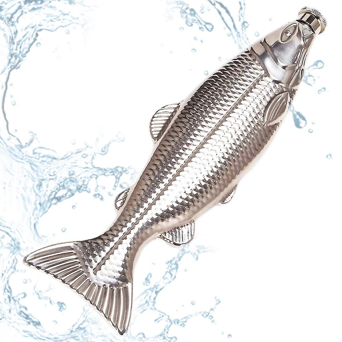 Fish-form Hip Kolbe 5oz Bottle Mini Pocket Flask 304 rustfritt stål Party Drinkware for Suitable f